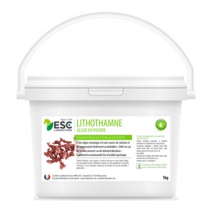 Esc laboratoire lithothamne reminéralisation et acidité cheval 1kg