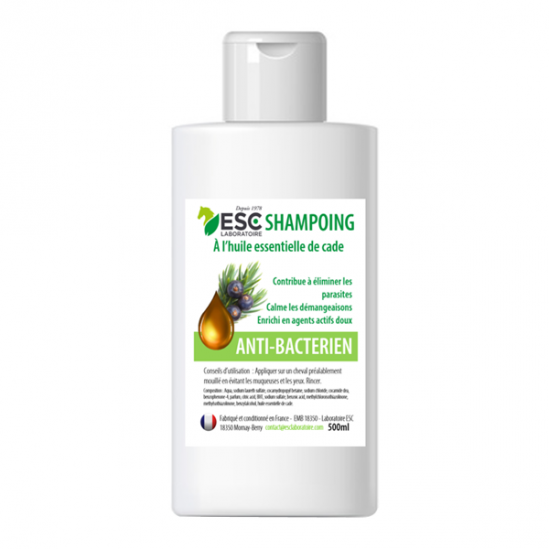 Esc laboratoire shampoing anti-bactérien 500ml