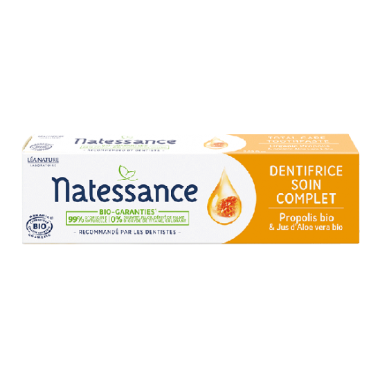 Natessance dentifrice soin complet propolis bio 75ml