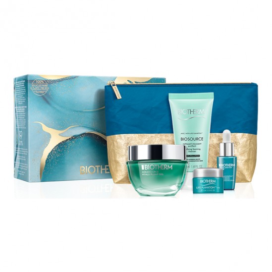 Biothermie coffret noël aquasource hyalu plump gel