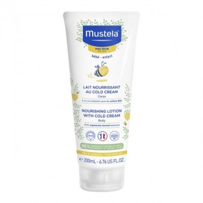 Mustela lait nourrissant au cold cream 200ml