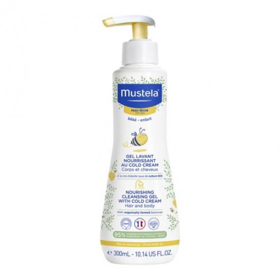 Mustela gel lavant nourrissant au cold cream 300ml