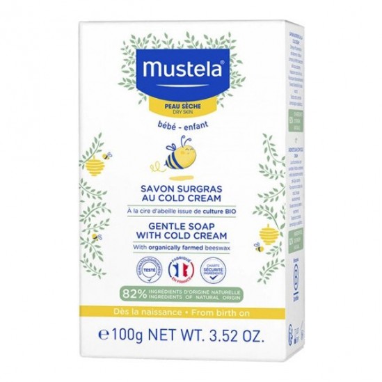 Mustela savon surgras au cold cream 100g