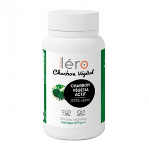 Léro charbon végétal actif 45 gélules