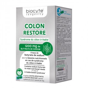 Biocyte colon restore 30 gélules