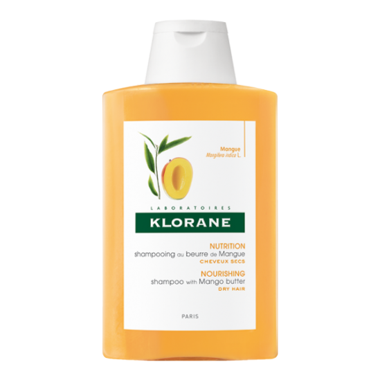 Klorane nutrition shampooing au beurre de mangue 400ml