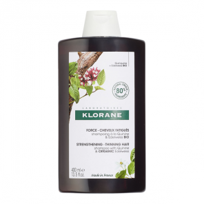 Klorane shampoing à la quinine & edelweiss bio cheveux fatigué 400ml