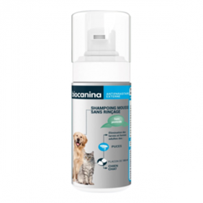 Biocanina shampoing mousse sans rinçage 150ml