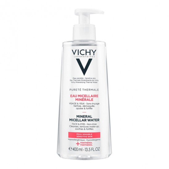 Vichy pureté thermale eau micellaire minérale 400ml