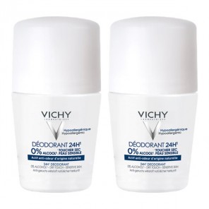 Vichy Déodorant 24H sans sels d'aluminium - Roll-on