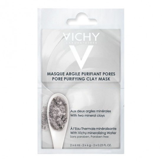 Vichy Masque Argile Purifiant Pores 2 x 6 ml