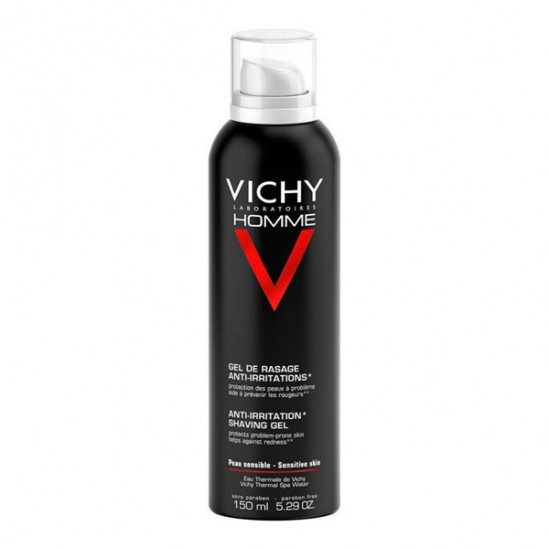 Vichy Homme Gel De Rasage - Anti-Irritations mousse à raser 150ml