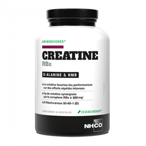 Nhco creatine rbx b-alanine & HMB 120 gélules