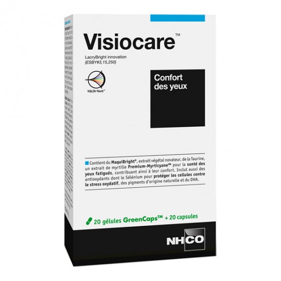 Nhco visiocare confort des yeux 20 gélules et 20 capsules