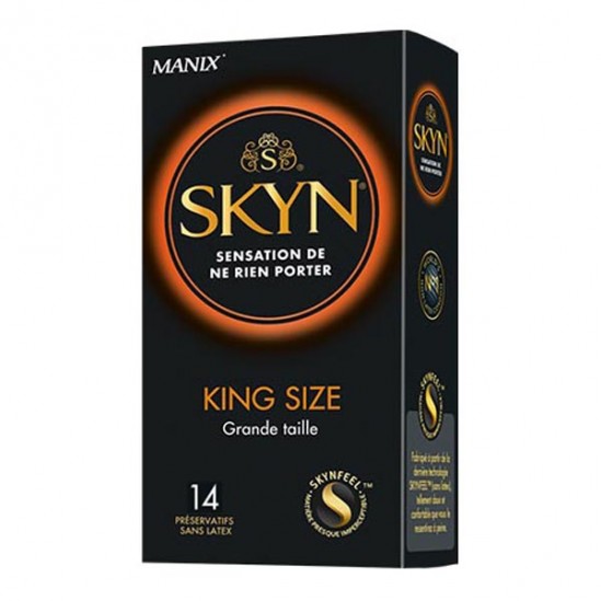 Manix skyn king size 14 préservatifs