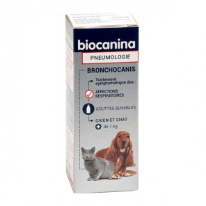 Biocanina pneumologie bronchocanis gouttes chien et chat 20ml