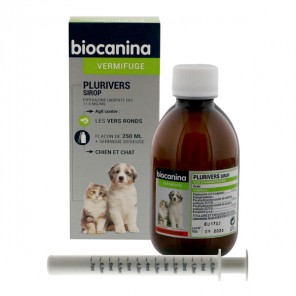 Biocanina plurivers sirop chien et chat 250ml