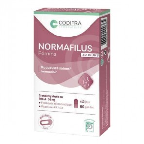 Codifra normafilus femina 60 gélules