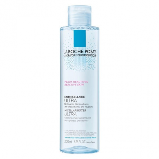 La roche-posay eau micellaire ultra peaux réactives 200ml