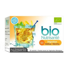 Nutrisanté Infusion bio glacée digestion 20 sachets