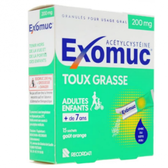 Decordati exomuc adulte et enfant goût orange 200mg