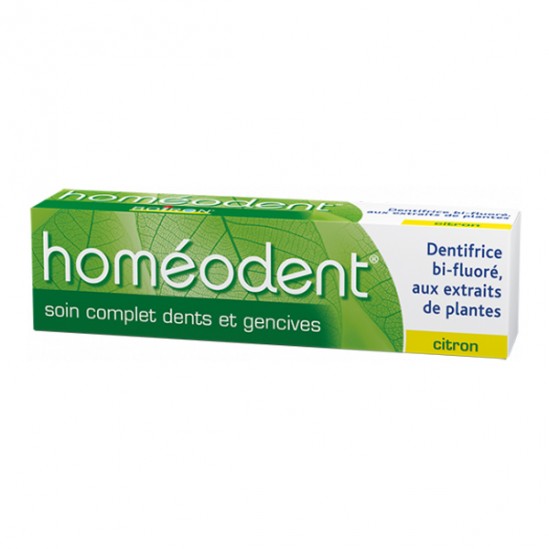 Boiron homéodent soin complet dents et gencives citron 75ml