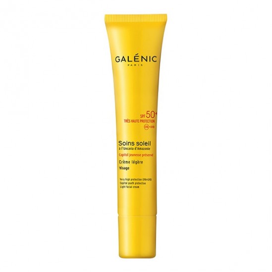 Galenic soins solaire crème légère visage spf50+ 40ml