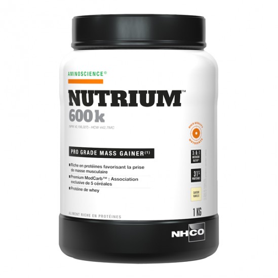 Nhco Nutrium 600k Vanille 1 kg