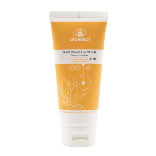 Aloesol Crème Solaire à l'Aloe Vera 100ml