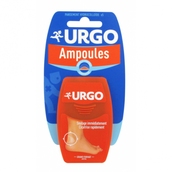 URGO AMPOULE PANSEMENT SECONDE PEAU TALON X 5