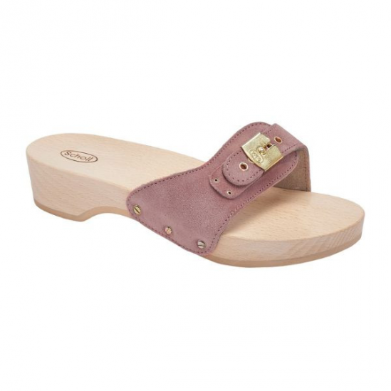 Scholl pescura heel suède 4 pink Taille 36