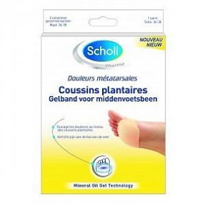 Scholl Coussins Plantaires taille 1 x 2