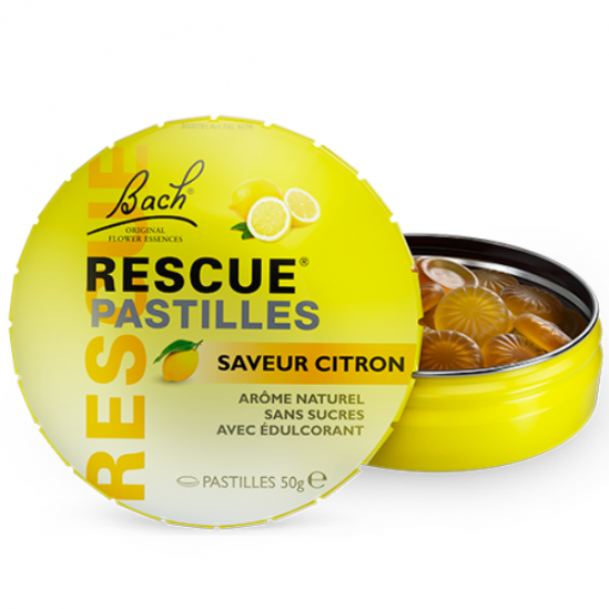 Rescue Pastille Citron Boîte de 50g