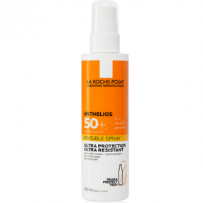 La Roche-Posay Anthelios Fluide Solaire Invisible Spray SPF50+ Peau Sensible 200ml