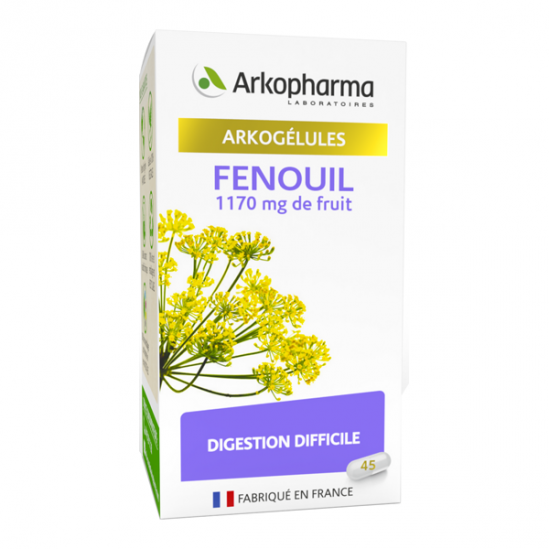 Arkopharma Arkogélules Fenouil 45 gélules