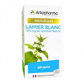 Arkopharma Arkogélules Lamier Blanc Boite de 45 Gélules