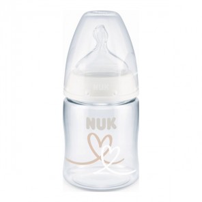 Nuk biberon fc+ tc silicone 0-6m m mixte 150ml