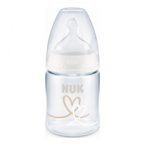 Nuk biberon fc+ tc silicone 0-6m m mixte 150ml