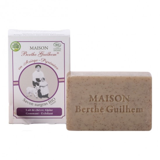 Maison Berthe savon bio exfoliant gommant 100g