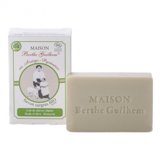 Maison Berthe savon bio olive romarin 100g