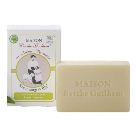 Maison Berthe savon bio beurre de karité verveine 100g