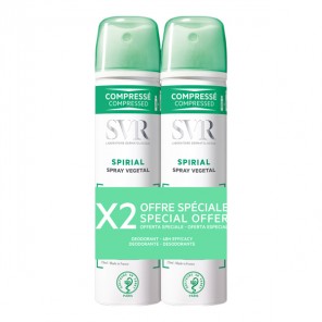 Svr spirial spray végétal 2x75ml