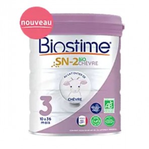 Biostime 3ème age chèvre 10 à 36 mois 900g