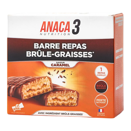 Nutravalia Anaca3 barre repas brûle graisses 6 repas