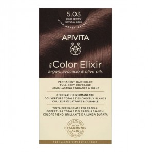 Apivita color elixir 5.03 brun clair or naturel