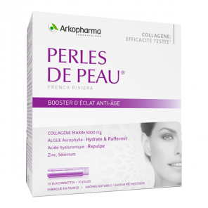 Arkopharma Perles de Peau Radiance 10 flaconnettes de 25ml