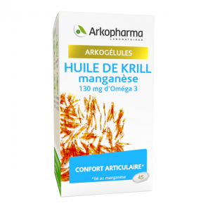 Arkgélules Huile de Krill Boîte de 45 Gélules