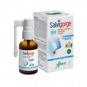 SALVIGORGE 2 ACT DM SPRAY 30ML ABOCA