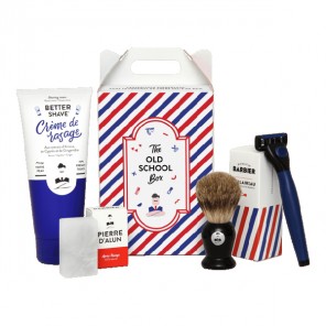 Mr Barbier box old school coffret kit de rasage