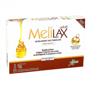 Aboca melilax adultes/adolescents 6 microlavements avec promelaxin x10g